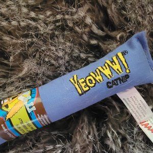 Yeowww Ducky catnip cigar.. blue or pink..New!!